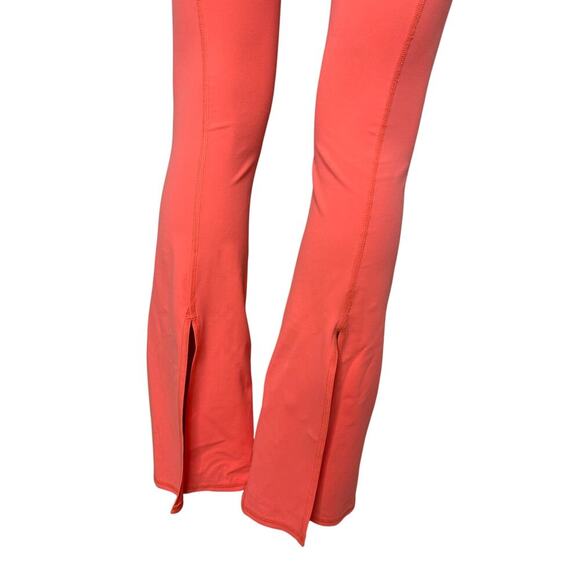 Free People Movement Never Better Flare Pants and workout Top set size S Coral - Picture 10 of 12
